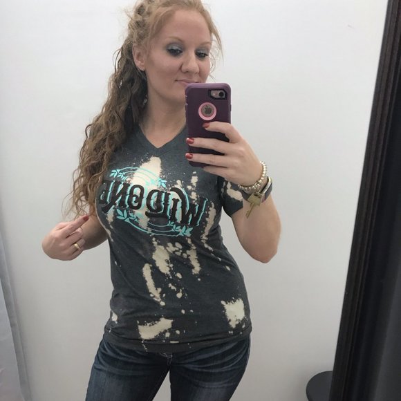 Wild One Bleached Graphic Tee - Picture 2 of 2